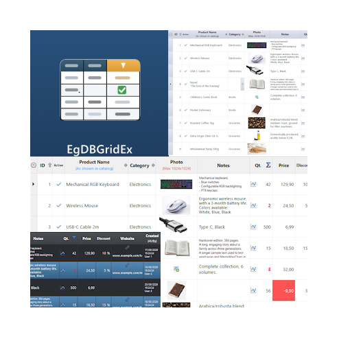 EgDBGridEx Pro